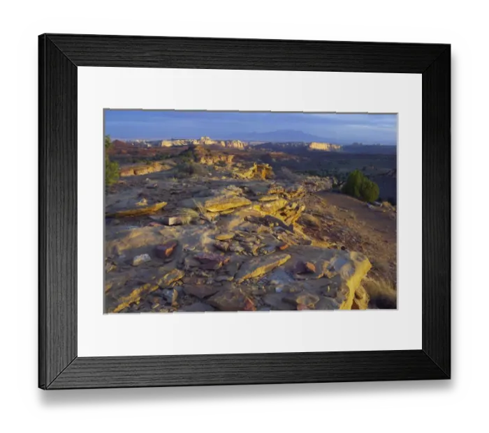 Framed Print : Desertscape, San Rafael Reef, Utah