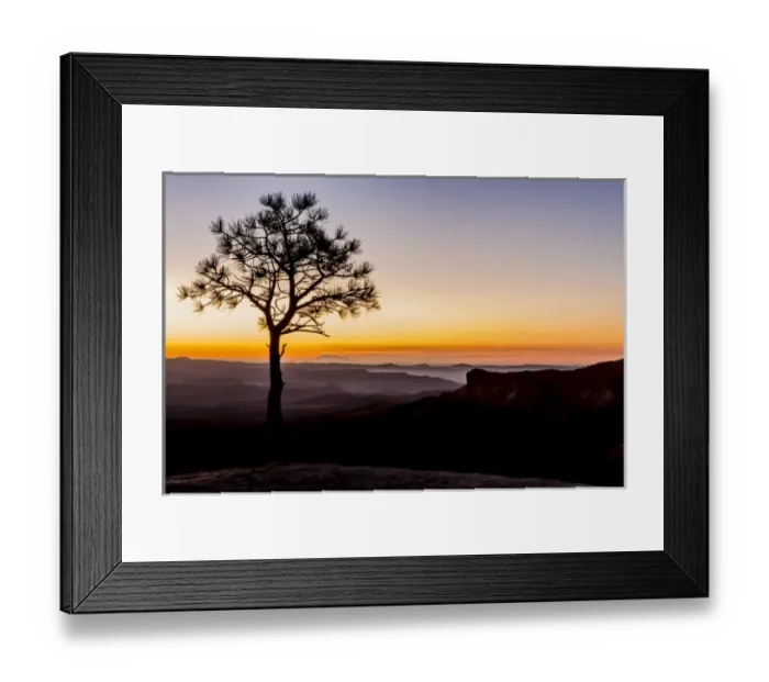 Framed Print : Before sunrise at Bryce Canyon National Park. Utah. US Framed Print : Before sunrise at Bryce Canyon National Park. Utah. US