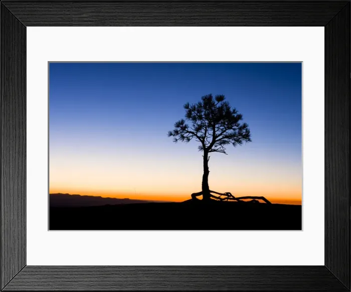Framed Print : Before sunrise at Bryce Canyon National Park. Utah. US Framed Print : Before sunrise at Bryce Canyon National Park. Utah. US