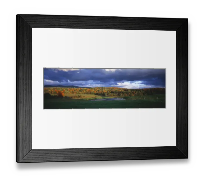 Framed Print : USA, Northeast Kingdom, Vermont, Eden, View of field Framed Print : USA, Northeast Kingdom, Vermont, Eden, View of field