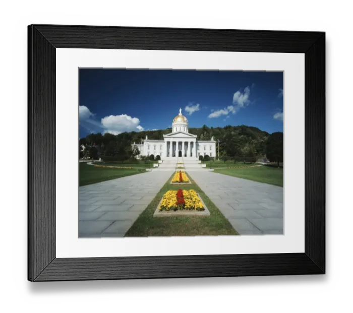Framed Print : USA, Vermont, Montepelier, Vermont State Capitol Framed Print : USA, Vermont, Montepelier, Vermont State Capitol