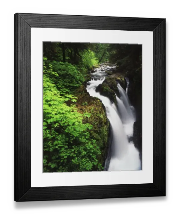 Framed Print : USA, Washington State, Olympic Peninsula, Olympic National Park, View of Sol Duc Falls Framed Print : USA, Washington State, Olympic Peninsula, Olympic National Park, View of Sol Duc Falls