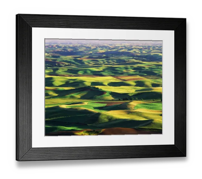 Framed Print : USA, Washington State, Eastern Washington, Palouse, Contour farming in Palouse farm Framed Print : USA, Washington State, Eastern Washington, Palouse, Contour farming in Palouse farm