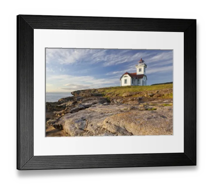 Framed Print : USA, Washington, San Juan Islands. View of Patos Island Lighthouse Framed Print : USA, Washington, San Juan Islands. View of Patos Island Lighthouse