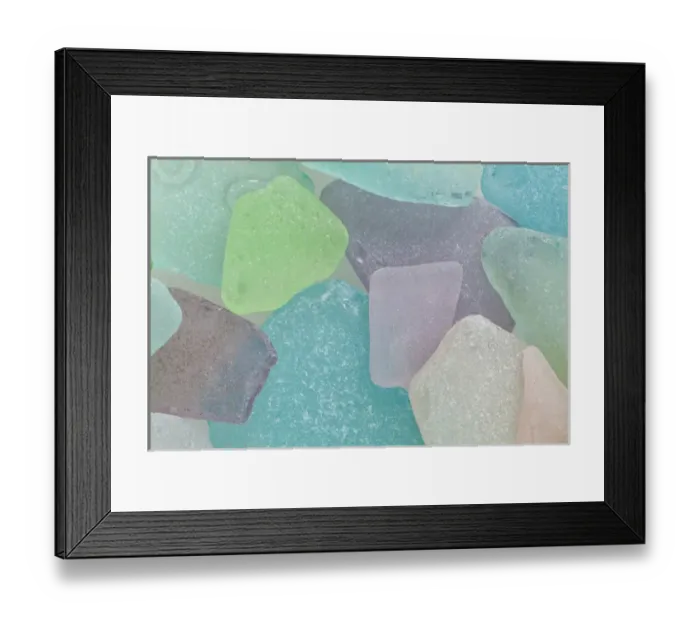 Framed Print : USA, Washington. Close-up of colorful beach glass Framed Print : USA, Washington. Close-up of colorful beach glass