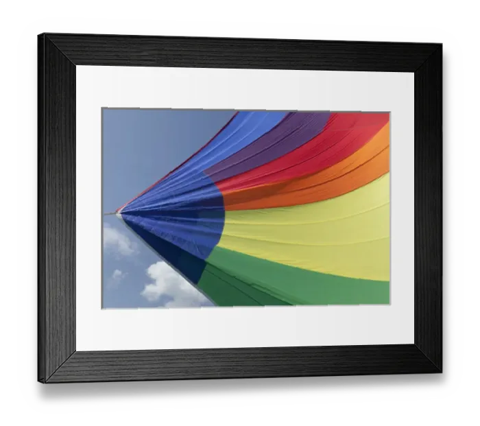 Framed Print : USA, Washington, San Juan Islands. Underside view of spinnaker flying. Credit as Framed Print : USA, Washington, San Juan Islands. Underside view of spinnaker flying. Credit as