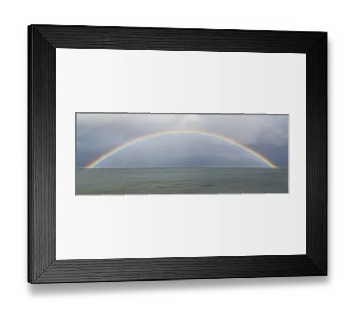 Framed Print : USA, Washington, Seabeck. Rainbow over Hood Canal Framed Print : USA, Washington, Seabeck. Rainbow over Hood Canal