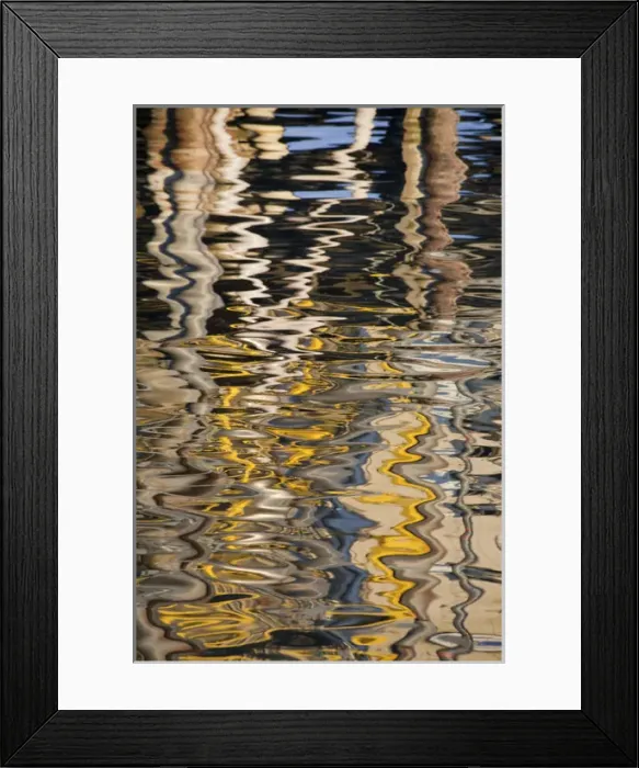 Framed Print : USA, Alaska, Ketchikan. Reflections in water Framed Print : USA, Alaska, Ketchikan. Reflections in water