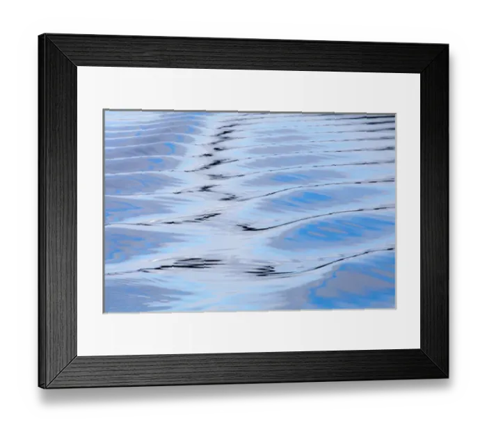 Framed Print : USA, Alaska, Endicott Arm. Boat wake patterns Framed Print : USA, Alaska, Endicott Arm. Boat wake patterns