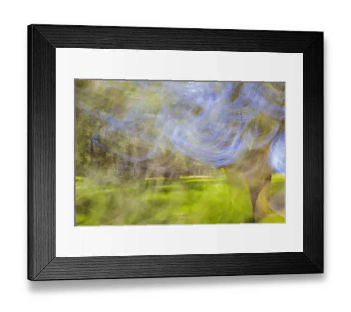 Framed Print : Mexico, Baja California, Tecate. Motion blur of Rancho La Puerta scene. Credit as Framed Print : Mexico, Baja California, Tecate. Motion blur of Rancho La Puerta scene. Credit as