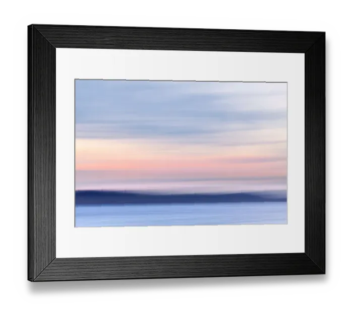 Framed Print : USA, Washington, Hood Canal. Abstract of ocean and sky Framed Print : USA, Washington, Hood Canal. Abstract of ocean and sky
