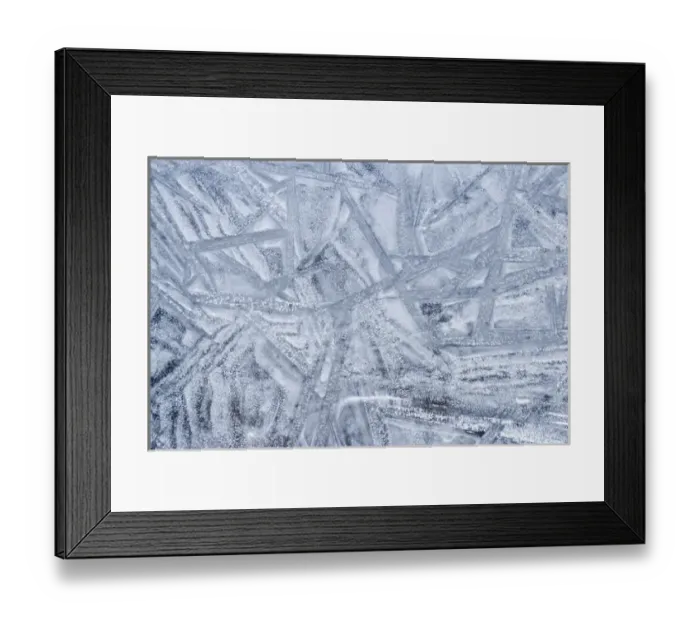 Framed Print : USA, Washington, Seabeck. Patterns on ice. Credit as: Don Paulson / Jaynes Gallery / DanitaDelimont Framed Print : USA, Washington, Seabeck. Patterns on ice. Credit as: Don Paulson / Jaynes Gallery / DanitaDelimont