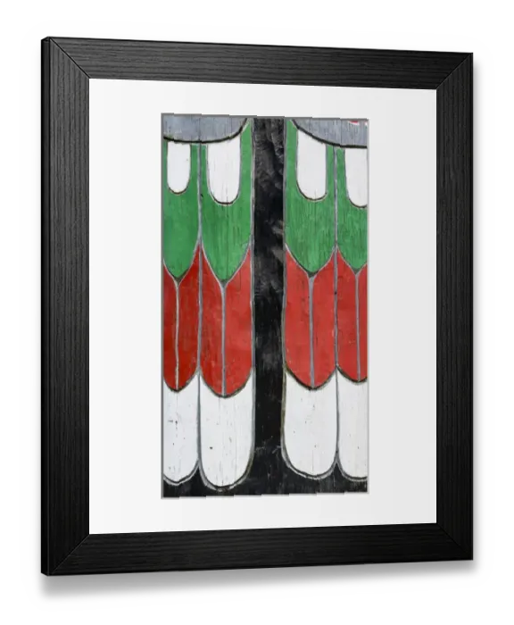 Framed Print : USA, Washington, Neah Bay. Detail of a totem Framed Print : USA, Washington, Neah Bay. Detail of a totem