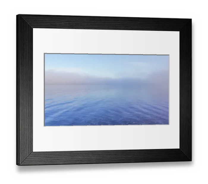Framed Print : USA, Washington, Seabeck. Morning fog lifts from Hood Canal Framed Print : USA, Washington, Seabeck. Morning fog lifts from Hood Canal