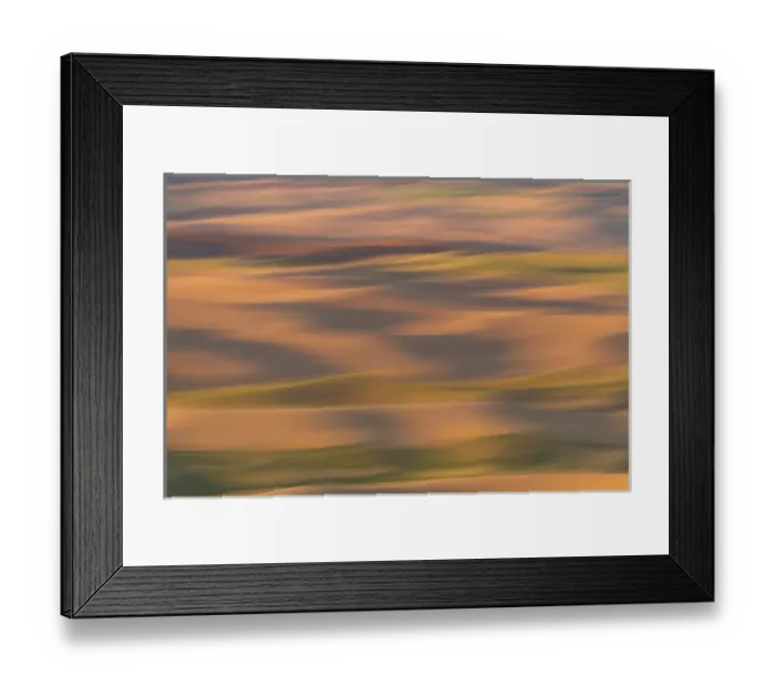 Framed Print : Abstract agricultural fields, Washington Framed Print : Abstract agricultural fields, Washington