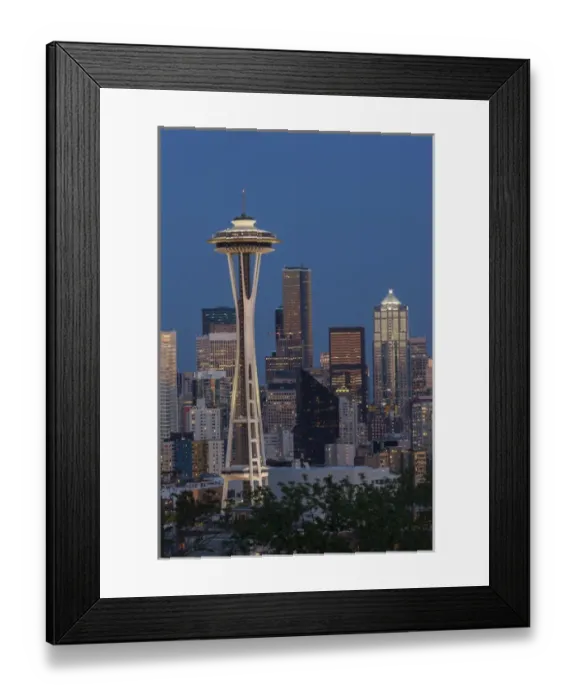 Framed Print : USA, Washington. Seattle skyline at dusk. Credit as: Don Grall / Jaynes Gallery / DanitaDelimont Framed Print : USA, Washington. Seattle skyline at dusk. Credit as: Don Grall / Jaynes Gallery / DanitaDelimont