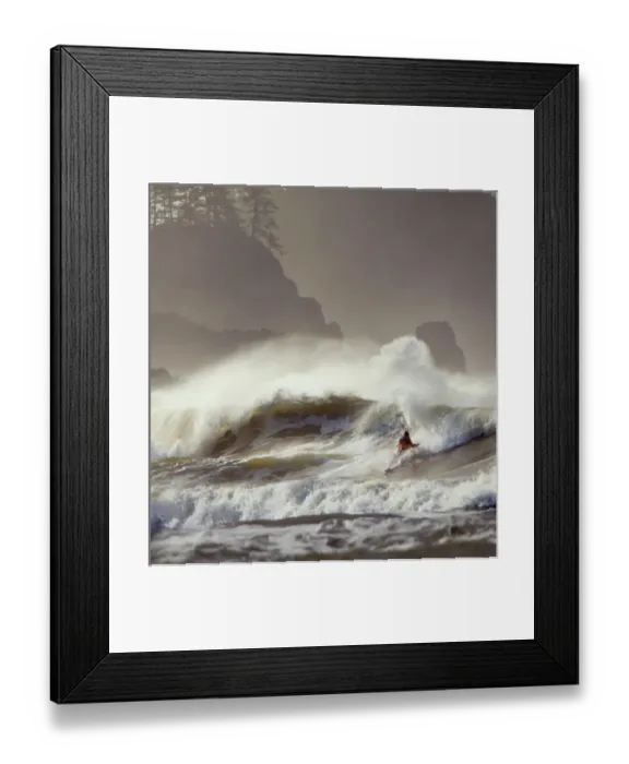 Framed Print : Digital composite: La Push Pummel and sea stacks at First Beach Framed Print : Digital composite: La Push Pummel and sea stacks at First Beach