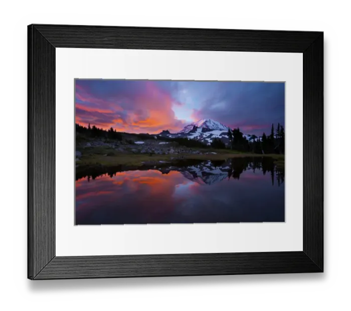 Framed Print : USA, Washington State, Mt. Rainier National Park Framed Print : USA, Washington State, Mt. Rainier National Park