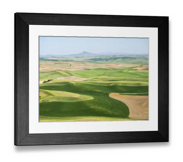 Framed Print : USA, Washington state, Palouse, Whitman County Framed Print : USA, Washington state, Palouse, Whitman County