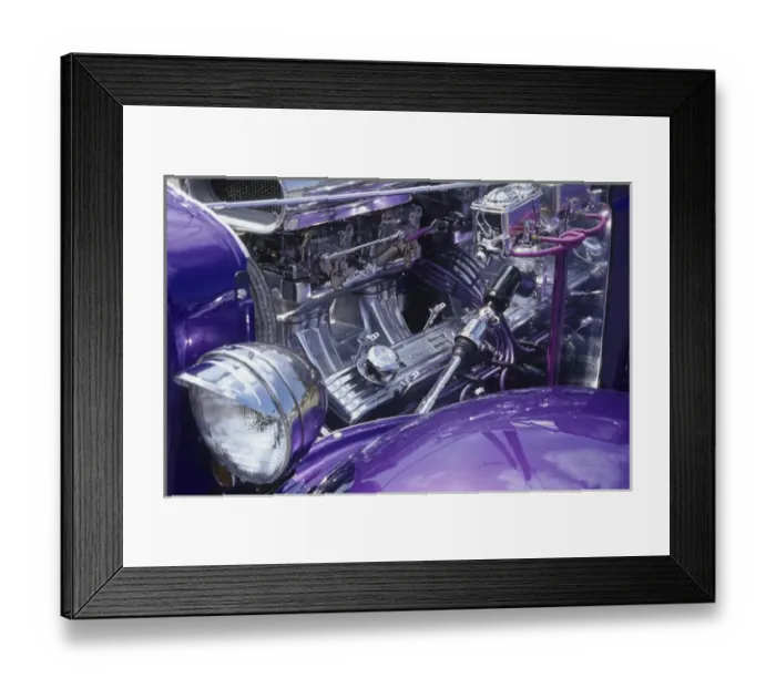 Framed Print : United States, Washington, Kirkland, car detail at classic car show Framed Print : United States, Washington, Kirkland, car detail at classic car show