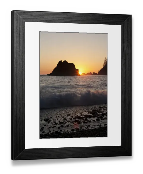 Framed Print : North America, United States, Washington, Olympic National Park, Pacific Ocean Framed Print : North America, United States, Washington, Olympic National Park, Pacific Ocean