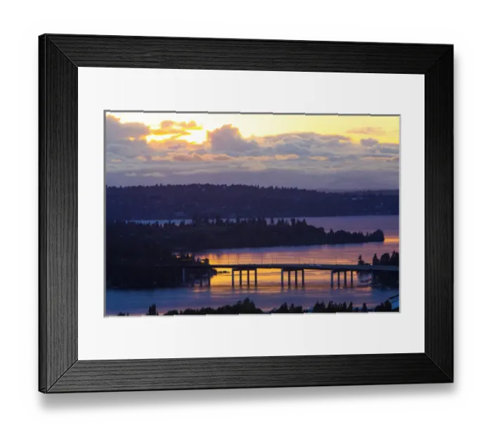 Framed Print : North America, United States, Washington, Lake Washington, Seattle and Olympic Mountains Framed Print : North America, United States, Washington, Lake Washington, Seattle and Olympic Mountains