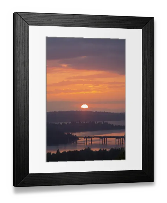 Framed Print : North America, United States, Washington, Lake Washington, Seattle and Olympic Mountains Framed Print : North America, United States, Washington, Lake Washington, Seattle and Olympic Mountains