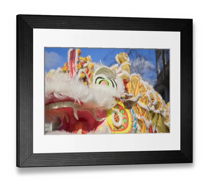 Framed Print : United States, Washington, Seattle. Chinese New Year celebration in Seattle s
