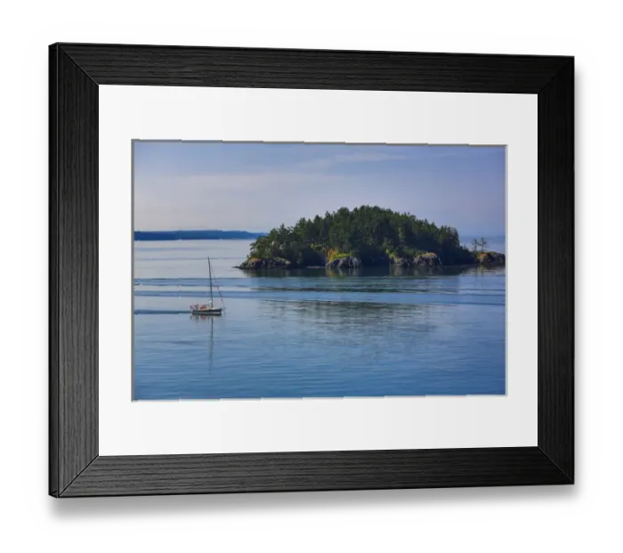 Framed Print : Rosario Beach, Deception Pass, Northwest Island, Puget Sound, Washington