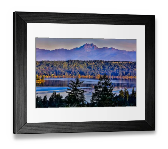 Framed Print : Bremerton, Washington. The Brothers Mountain and the Olympic Mountains overlook Silverdale Framed Print : Bremerton, Washington. The Brothers Mountain and the Olympic Mountains overlook Silverdale