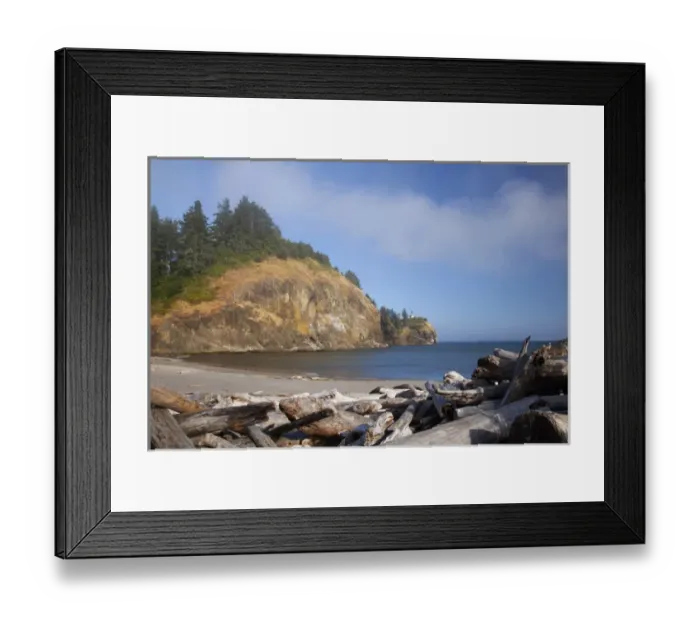 Framed Print : WA, Cape Disappointment State Park, Cape Disappointment lighthouse; built 1856 Framed Print : WA, Cape Disappointment State Park, Cape Disappointment lighthouse; built 1856