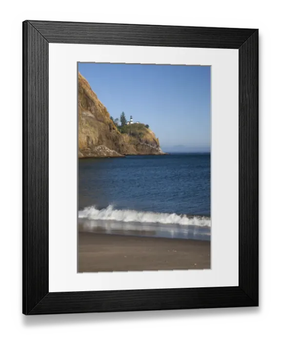 Framed Print : WA, Cape Disappointment State Park, Cape Disappointment lighthouse; built 1856 Framed Print : WA, Cape Disappointment State Park, Cape Disappointment lighthouse; built 1856