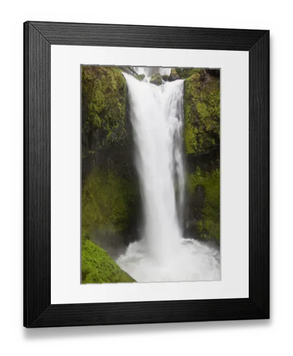 Framed Print : WA, Gifford Pinchot National Forest, Falls Creek Falls, plunges 250 feet Framed Print : WA, Gifford Pinchot National Forest, Falls Creek Falls, plunges 250 feet