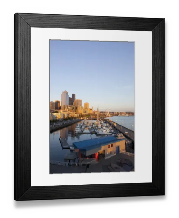 Framed Print : WA, Seattle, The Seattle Great Wheel, at Pier 57 on the waterfront Framed Print : WA, Seattle, The Seattle Great Wheel, at Pier 57 on the waterfront