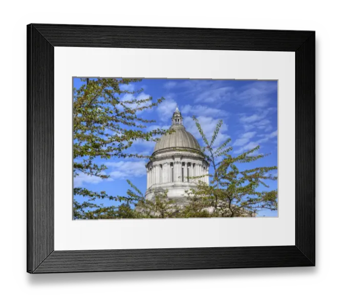Framed Print : WA, Olympia, Washington State Capitol, Legislative Building Framed Print : WA, Olympia, Washington State Capitol, Legislative Building