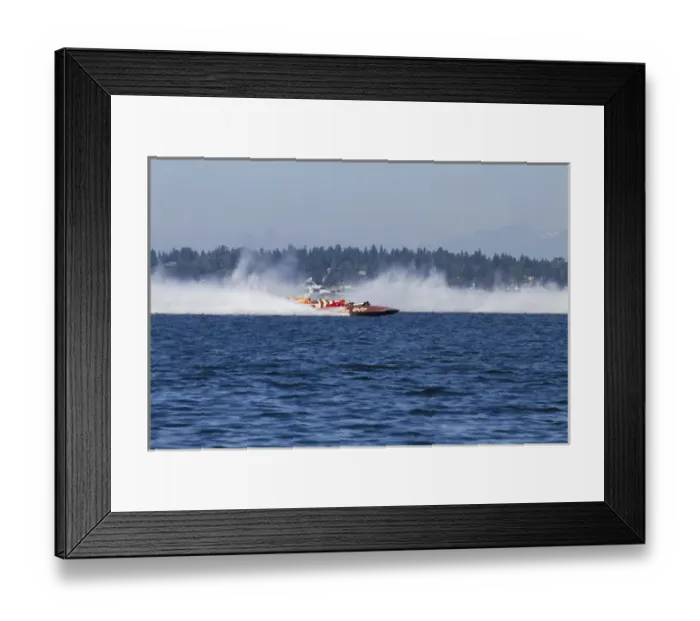 Framed Print : WA, Seattle, Seafair, Vintage Hydroplane Races, Lake Washington Framed Print : WA, Seattle, Seafair, Vintage Hydroplane Races, Lake Washington