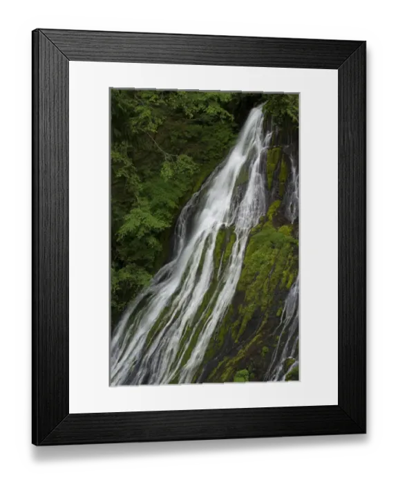 Framed Print : North America, USA, Washington. Detail of Panther Creek Falls, near Columbia River Gorge Framed Print : North America, USA, Washington. Detail of Panther Creek Falls, near Columbia River Gorge