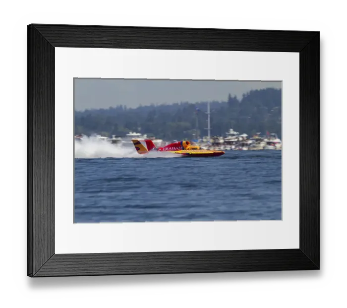 Framed Print : WA, Seattle, Seafair, Unlimited Hydroplane Races, Lake Washington Framed Print : WA, Seattle, Seafair, Unlimited Hydroplane Races, Lake Washington