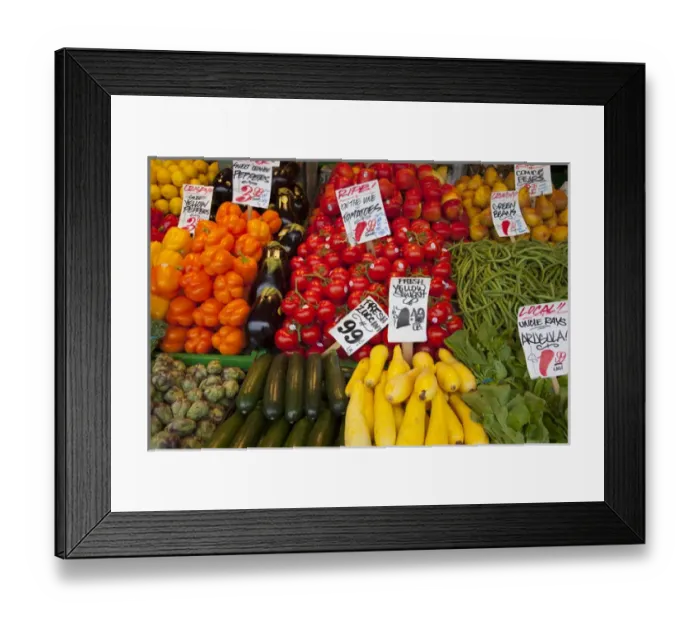 Framed Print : WA, Seattle, Pike Place Market