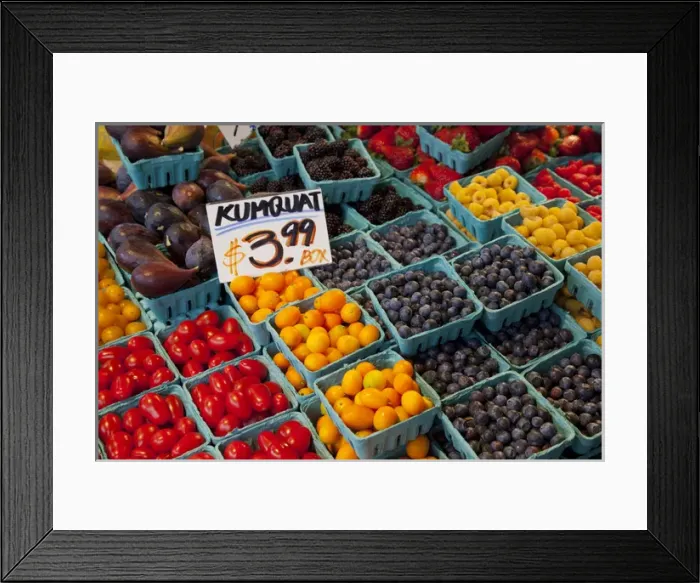 Framed Print : WA, Seattle, Pike Place Market Framed Print : WA, Seattle, Pike Place Market