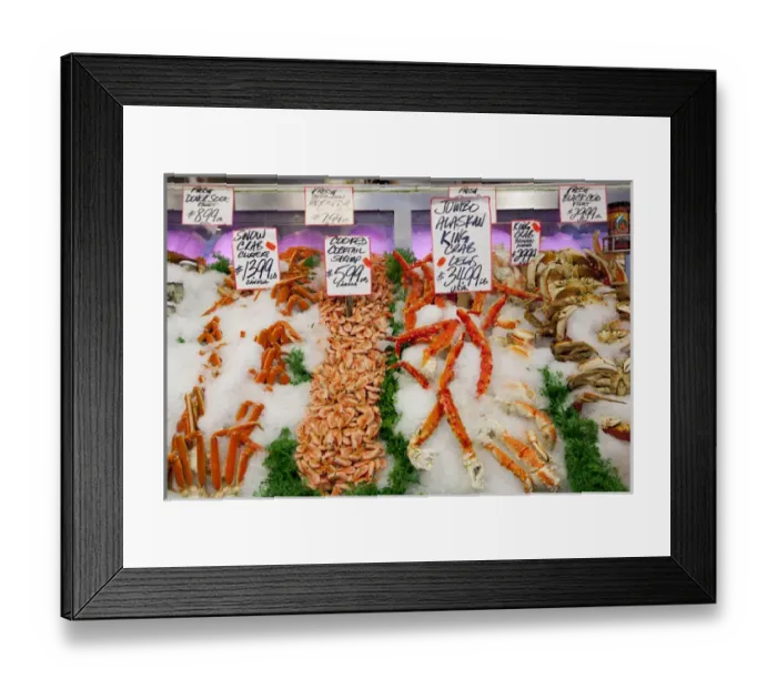 Framed Print : WA, Seattle, Pike Place Market Framed Print : WA, Seattle, Pike Place Market