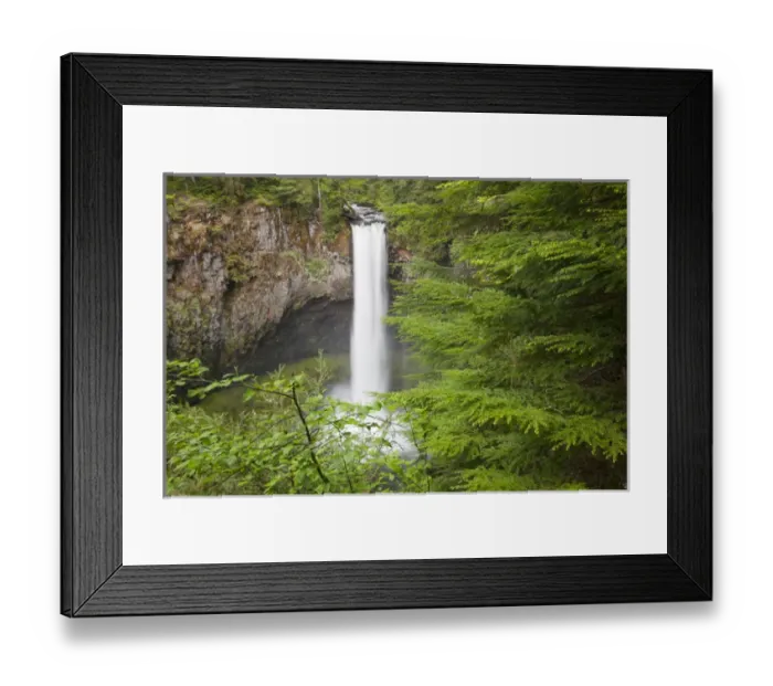 Framed Print : WA, Gifford Pinchot National Forest, Big Creek Falls, plunges 125 feet Framed Print : WA, Gifford Pinchot National Forest, Big Creek Falls, plunges 125 feet