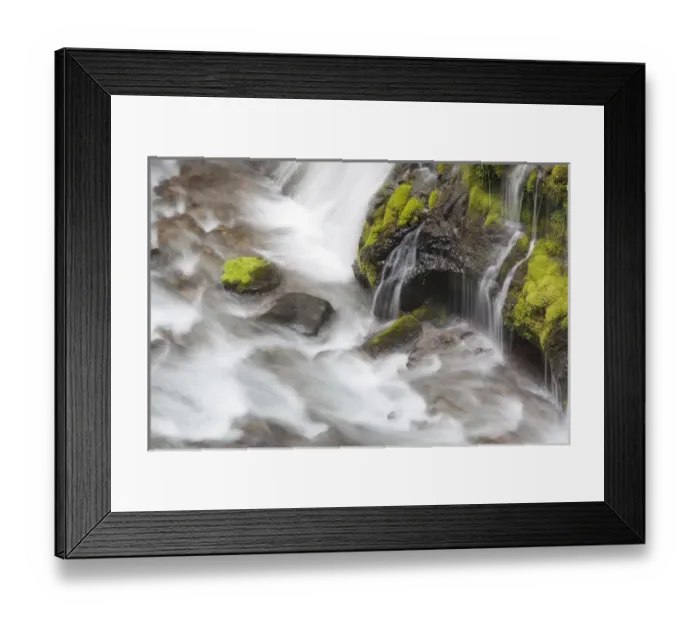 Framed Print : WA, Gifford Pinchot National Forest, Panther Creek, and base of Panther Falls Framed Print : WA, Gifford Pinchot National Forest, Panther Creek, and base of Panther Falls