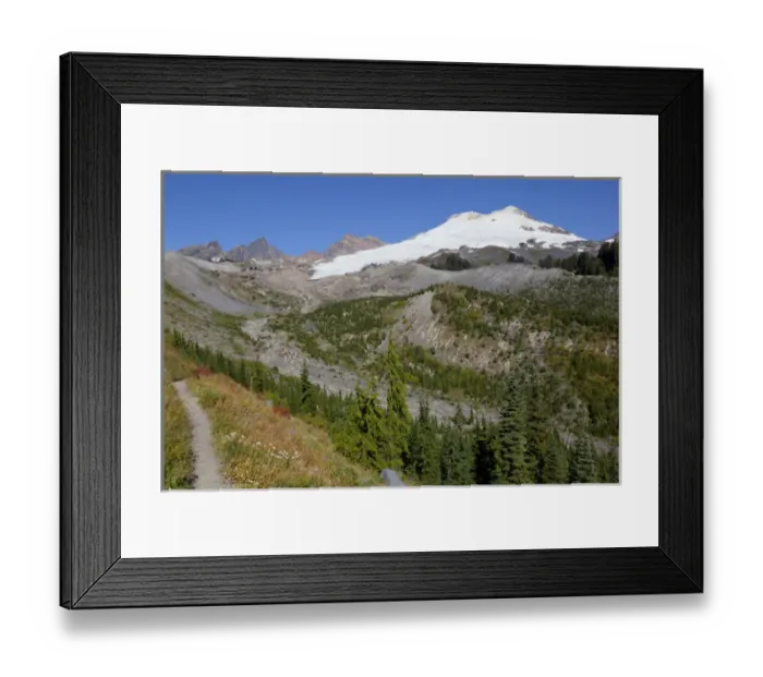 Framed Print : WA, Mount Baker National Recreation Area, Park Butte, Mount Baker and Easton Glacier Framed Print : WA, Mount Baker National Recreation Area, Park Butte, Mount Baker and Easton Glacier