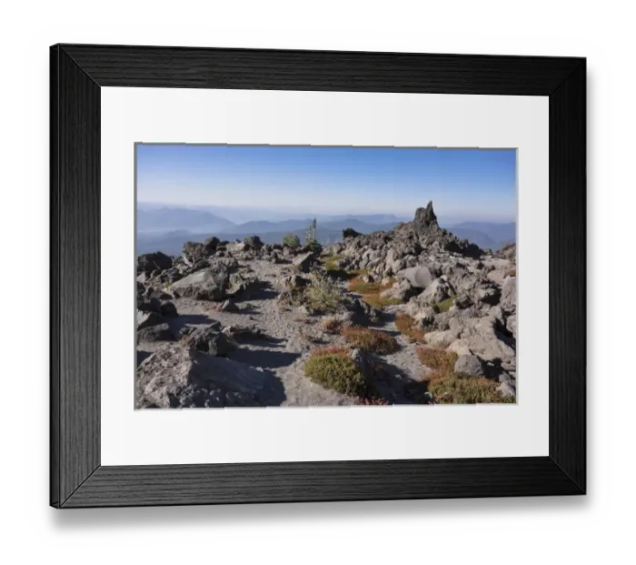 Framed Print : Washington. Mount Saint Helens Monitor Ridge Trail Framed Print : Washington. Mount Saint Helens Monitor Ridge Trail