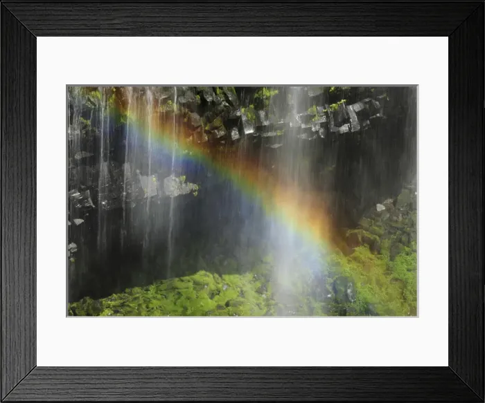 Framed Print : Narada Falls Rainbow, Narada Falls, Mount Rainier National Park, Washington, USA Framed Print : Narada Falls Rainbow, Narada Falls, Mount Rainier National Park, Washington, USA