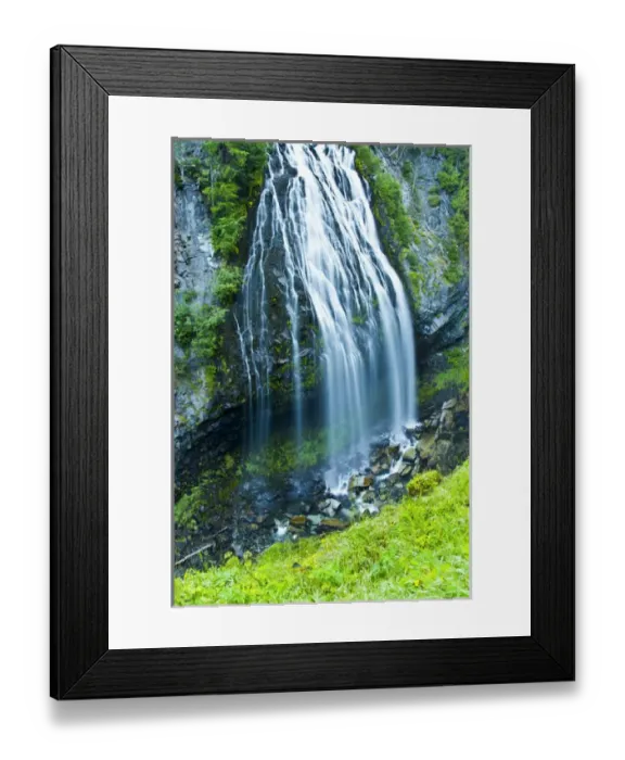 Framed Print : Narada Falls, Mount Rainier National Park, Washinggton, USA Framed Print : Narada Falls, Mount Rainier National Park, Washinggton, USA