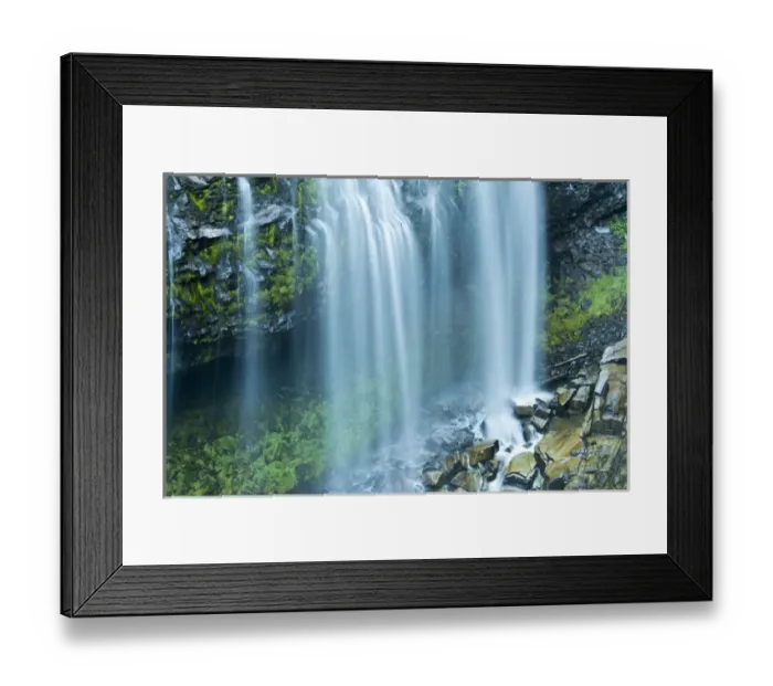 Framed Print : Narada Falls, Mount Rainier National Park, Washington, USA