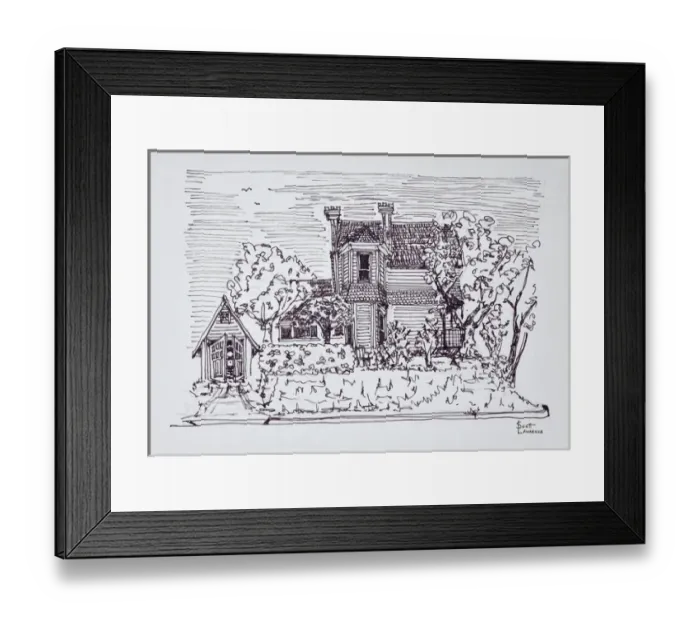 Framed Print : Artwork by Scott Lawrence