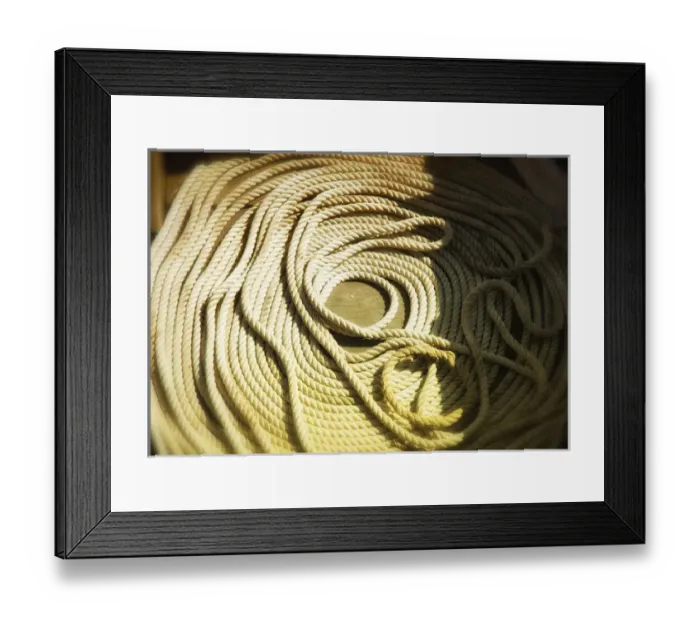 Framed Print : USA, Washington, Seattle, boat line coil Framed Print : USA, Washington, Seattle, boat line coil